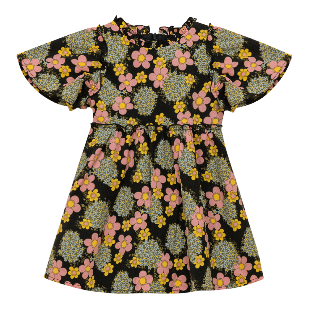Floral Ruffled Dress