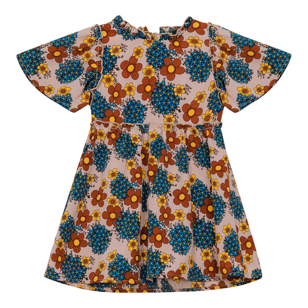 Floral Ruffled Dress
