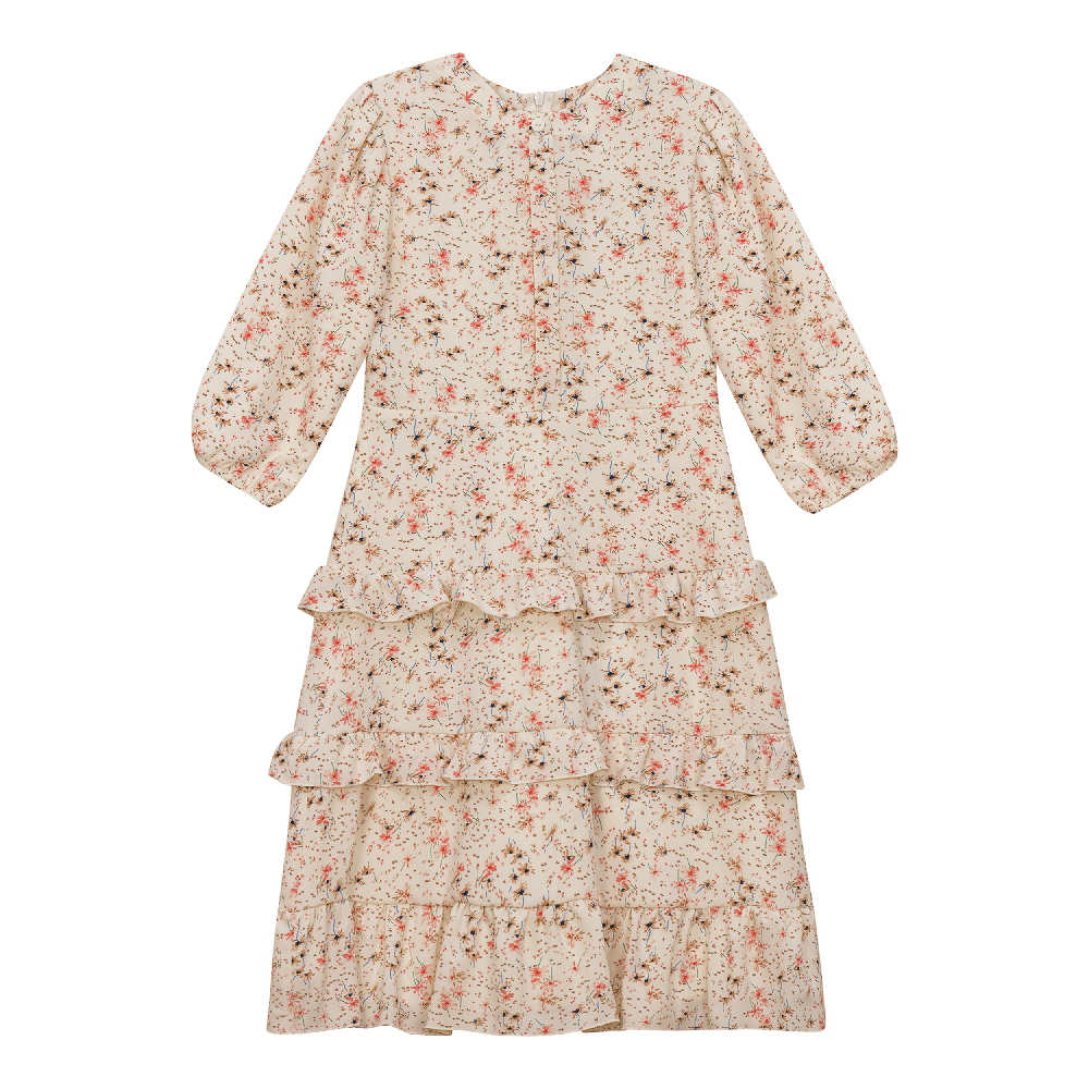 Floral Ruffled Dress