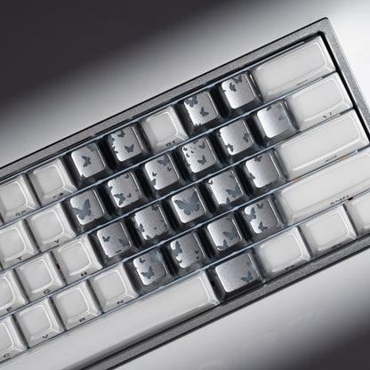 XVX IMD FlutterBloom Heart Layout 21-Key Artisan Keycap Set