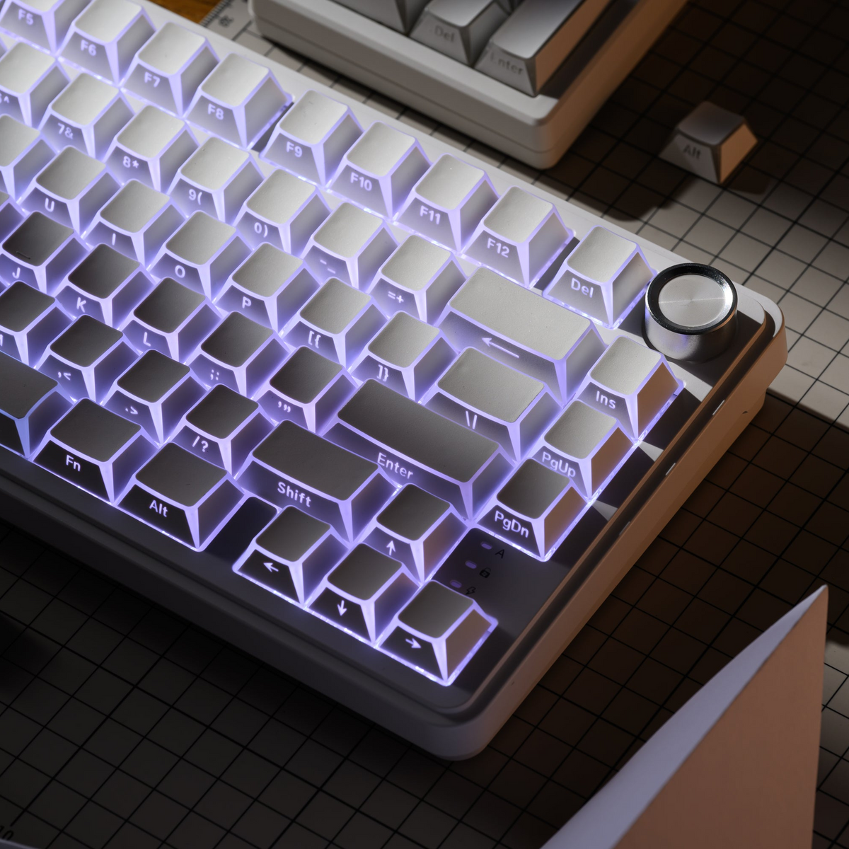 XVX PRISM Shadow Shine-Through Double-Shot Cherry Profile PBT Keycap Set
