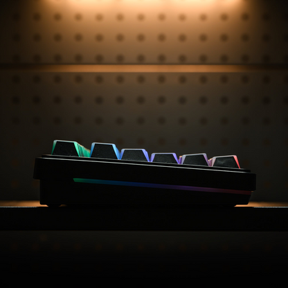 XVX PRISM Shadow Shine-Through Double-Shot Cherry Profile PBT Keycap Set