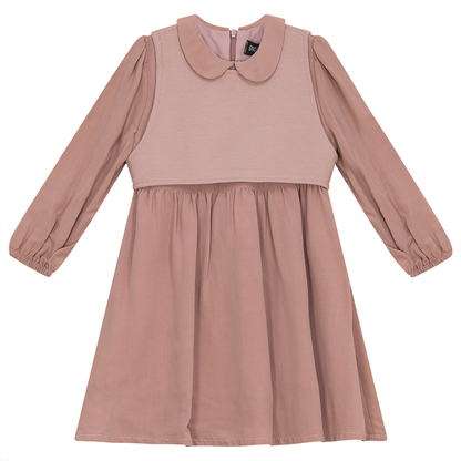 Dress with Knit Vest