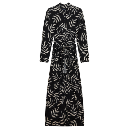 Leaf Print Dress