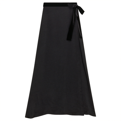 Long Skirt with Belt