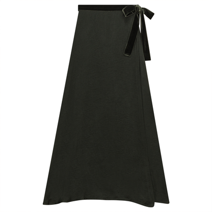Long Skirt with Belt