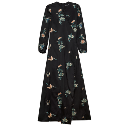 Floral Printed Wrap Dress