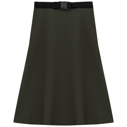 Skirt with Belt Buckle