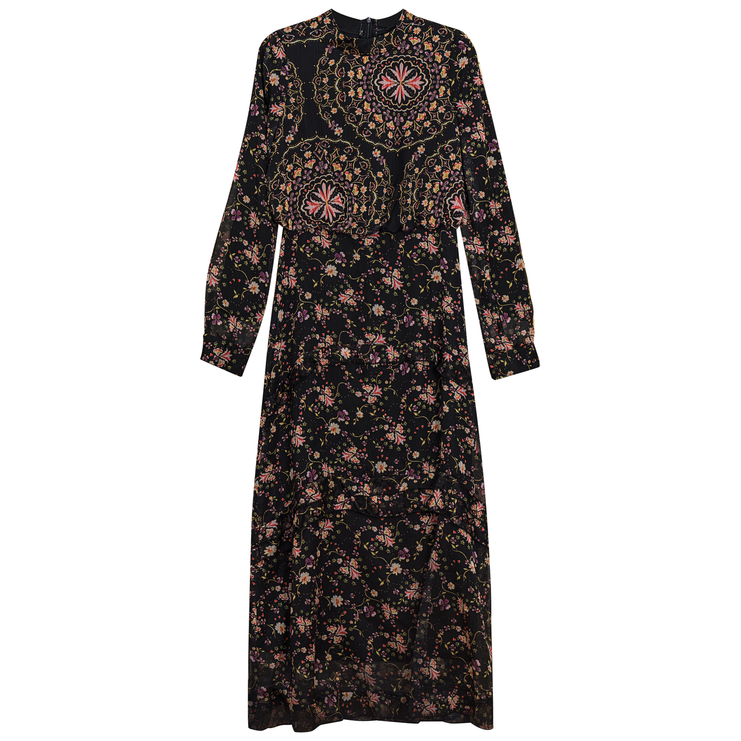 Tiered Ruffled Dress