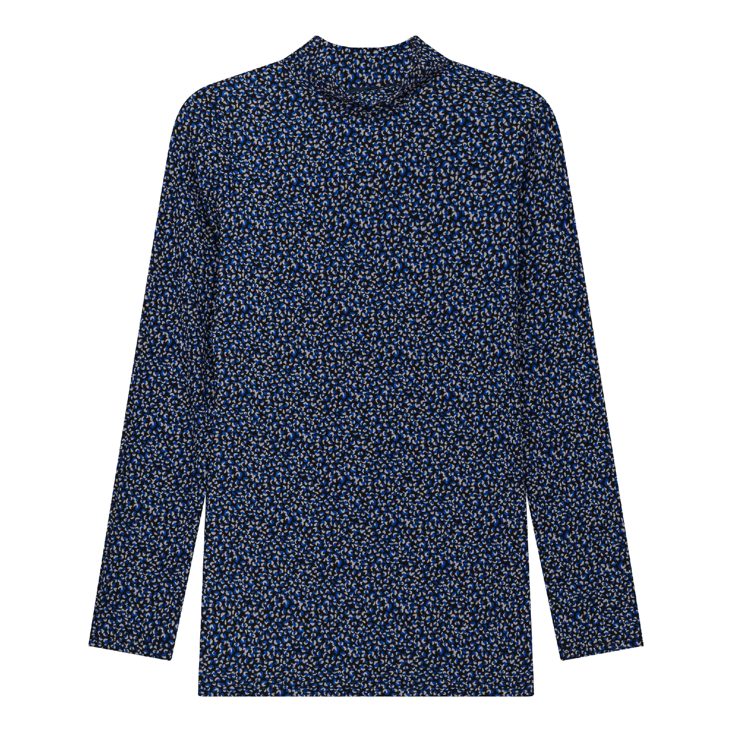 Floral Mock Neck Top