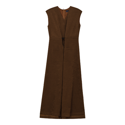 Suede Jumper with Pockets