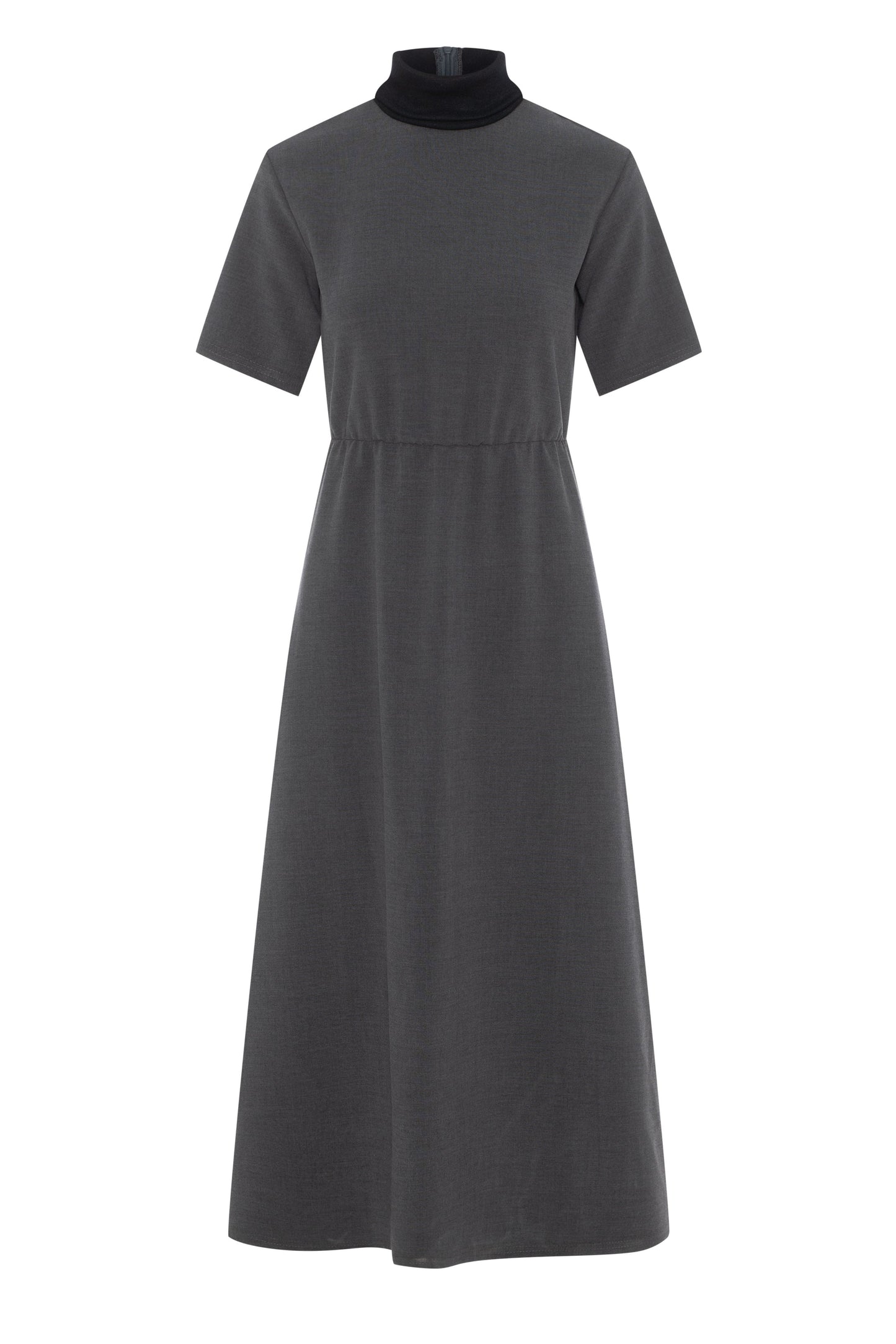 Midi Mock Kneck Dress