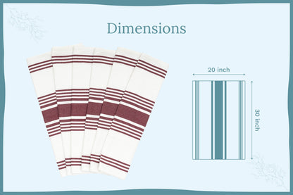 Striped Kitchen Towels