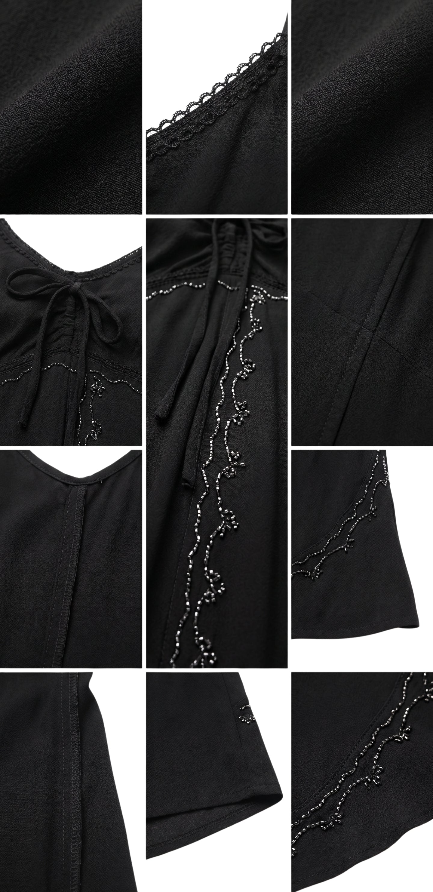Sakkas Allie Stonewashed Embroidered Adjustable Spaghetti Straps Long Dress