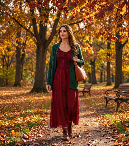 Sakkas Bridget Embroidered Renaissance Dress