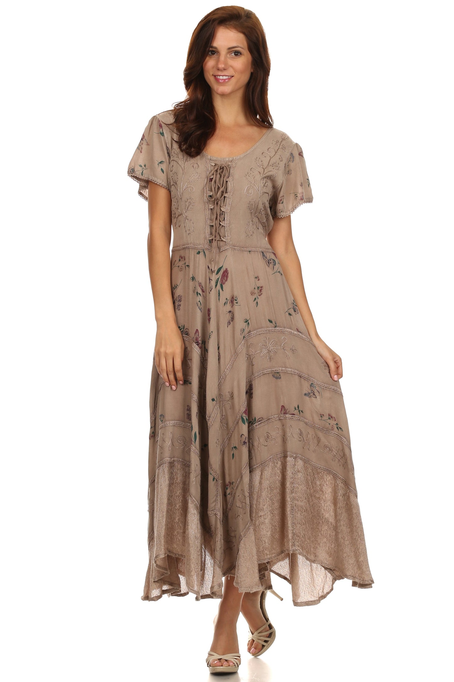 Sakkas Calliope Corset Style Dress