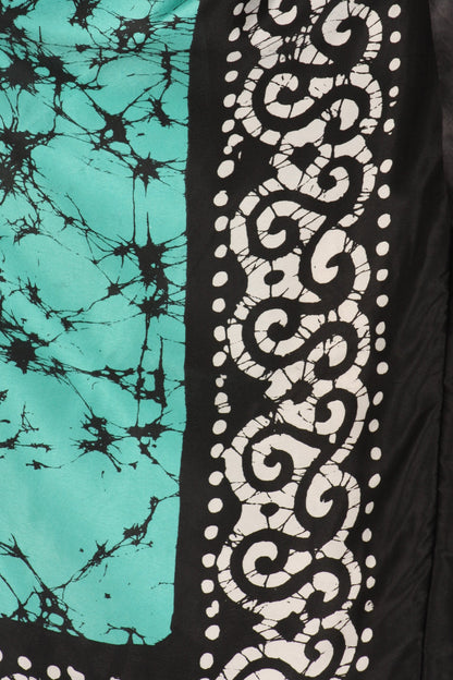 Sakkas Silky Wrap Halter Handkerchief Hem Maxi Dress