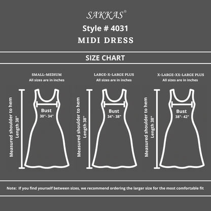 Sakkas Stonewashed Rayon Adjustable Spaghetti Straps Mid Length Dress