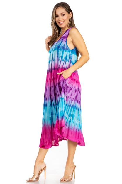 Sakkas Desert Sun Caftan Dress / Cover Up