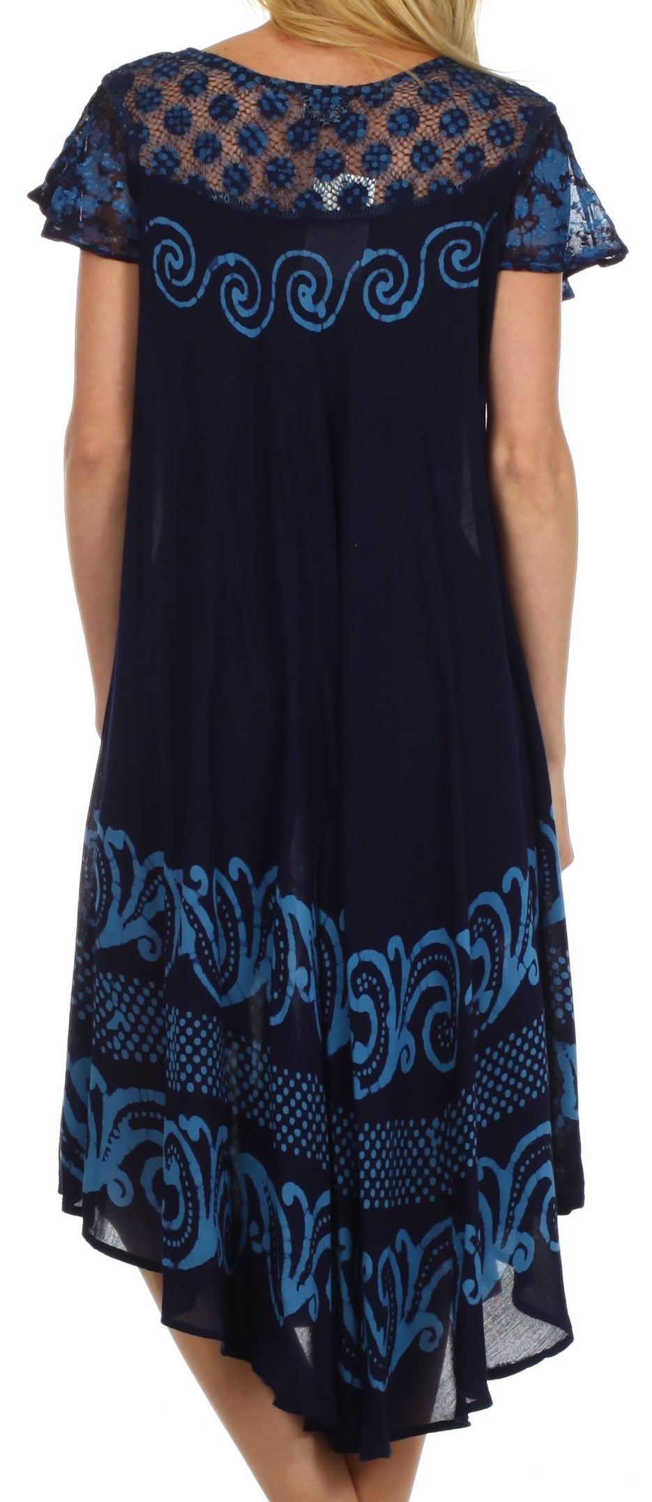Sakkas Calista Embroidered Caftan Dress