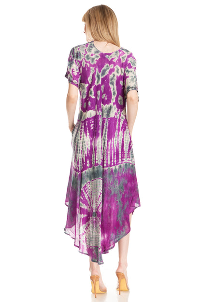 Sakkas Viveka Embroidered Caftan Dress