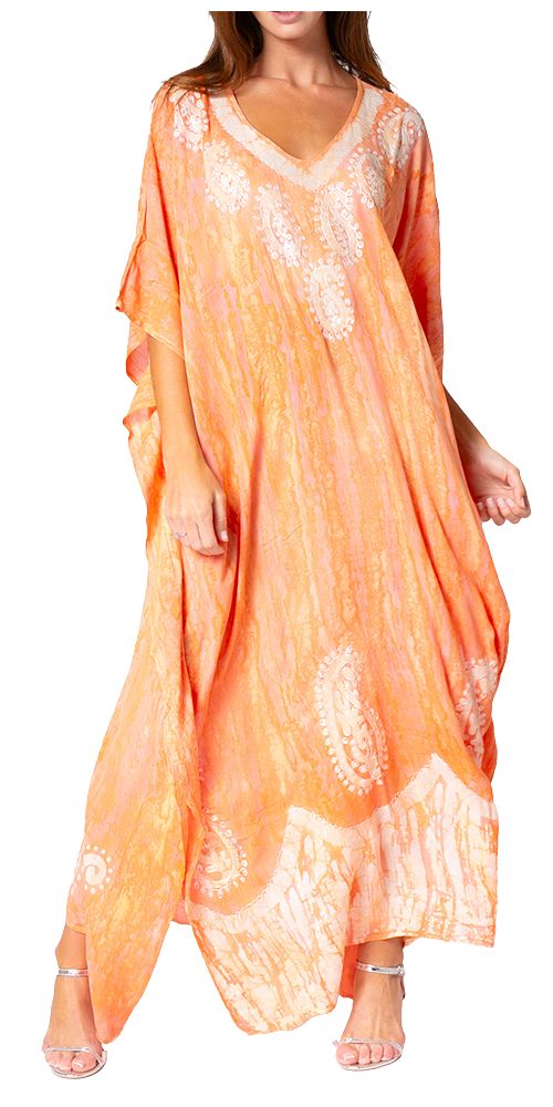 Sakkas Tacy Women's Boho Summer Maxi Dress for Casual or Lounge Wear