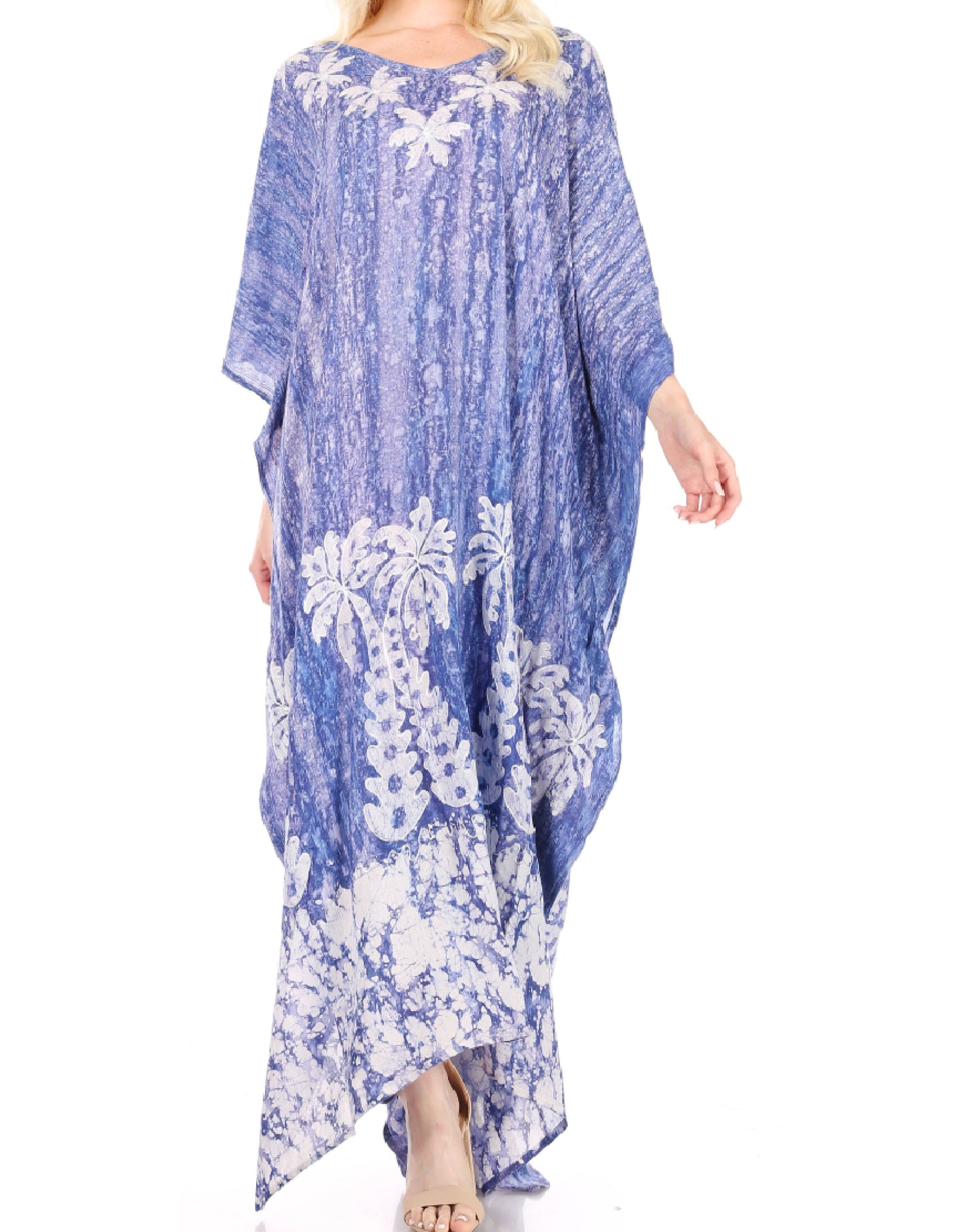 Sakkas Tacy Women's Boho Summer Maxi Dress for Casual or Lounge Wear