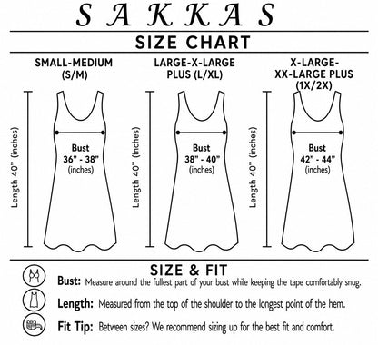Sakkas Maya Midi Floral Embroidered Sleeveless Button Up Rayon Dress