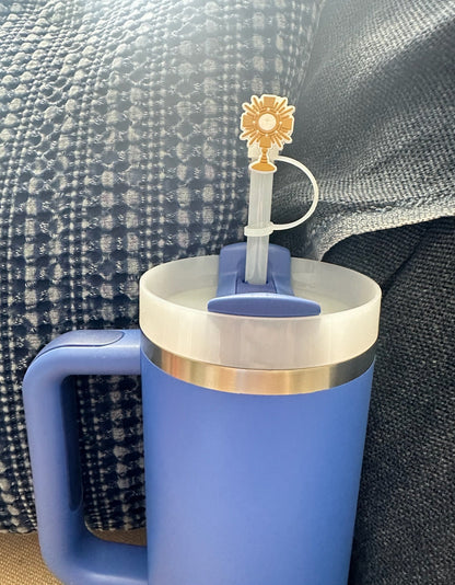 Catholic Straw Toppers: Adoration (a 2 pack!)