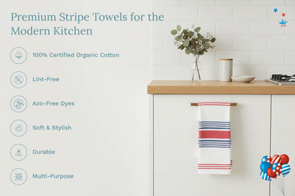 Striped Kitchen Towels