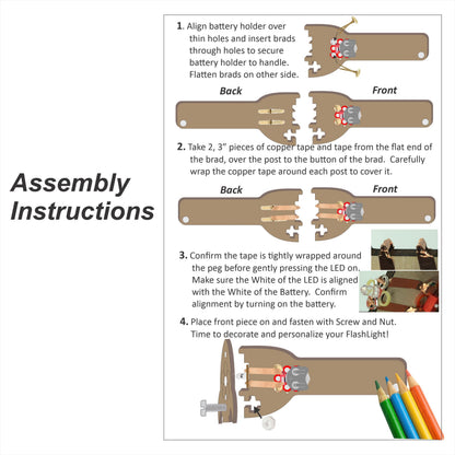STEM Kits - LED Flashlight