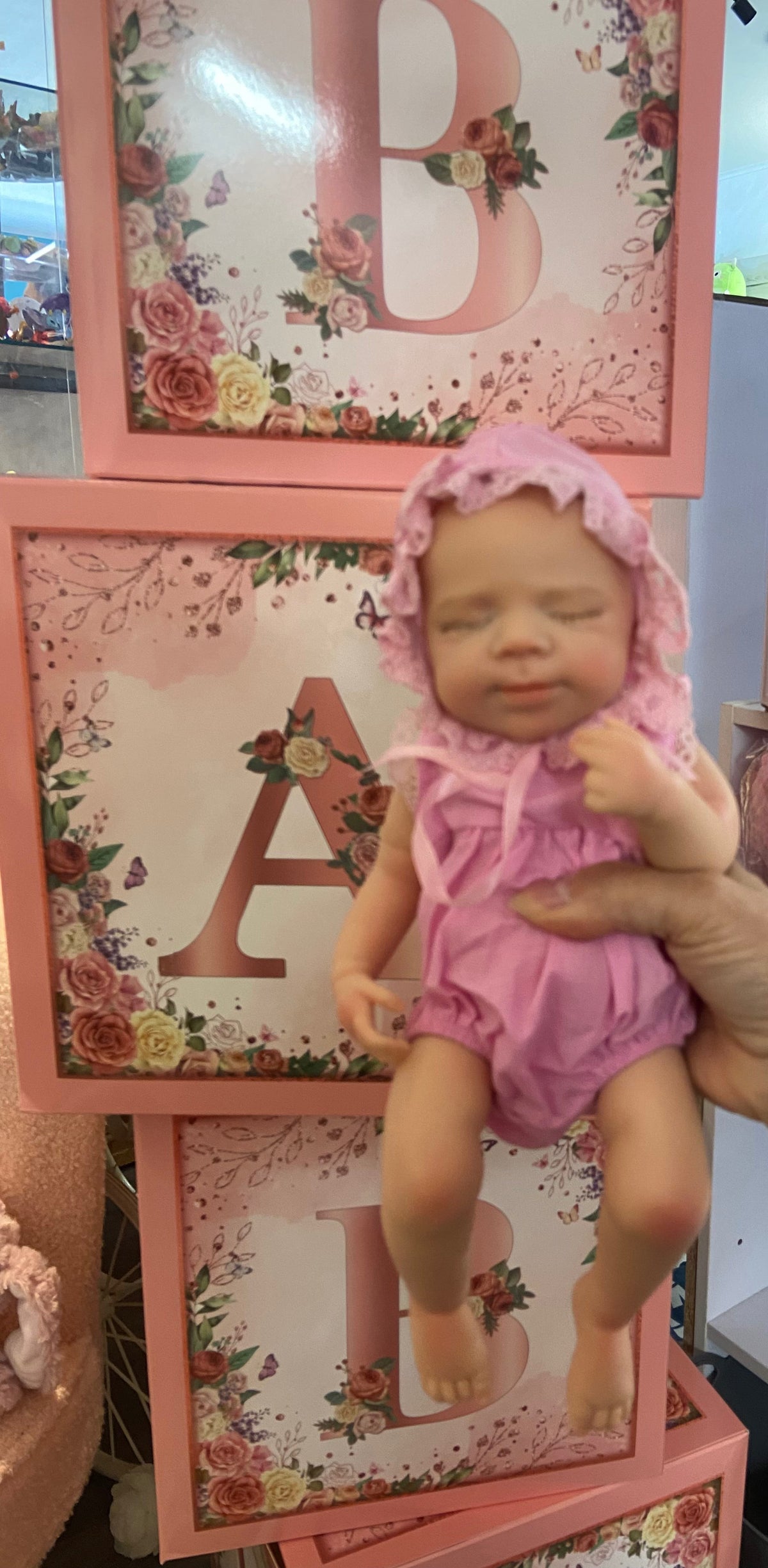 Faith 13” Micro Preemie approx 2.5lbs. Full Body Silicone w/Open mouth