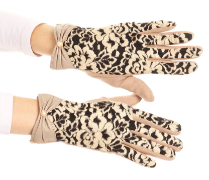 Sakkas Liya Classic Warm Driving Touch Screen Capable Stretch Gloves Fleece Lined