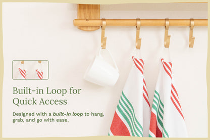 Striped Kitchen Towels