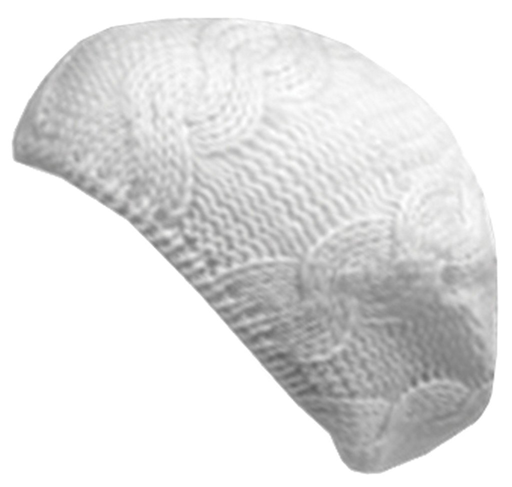 Sakkas Cable Knitted Light Slouch Fashion Beret