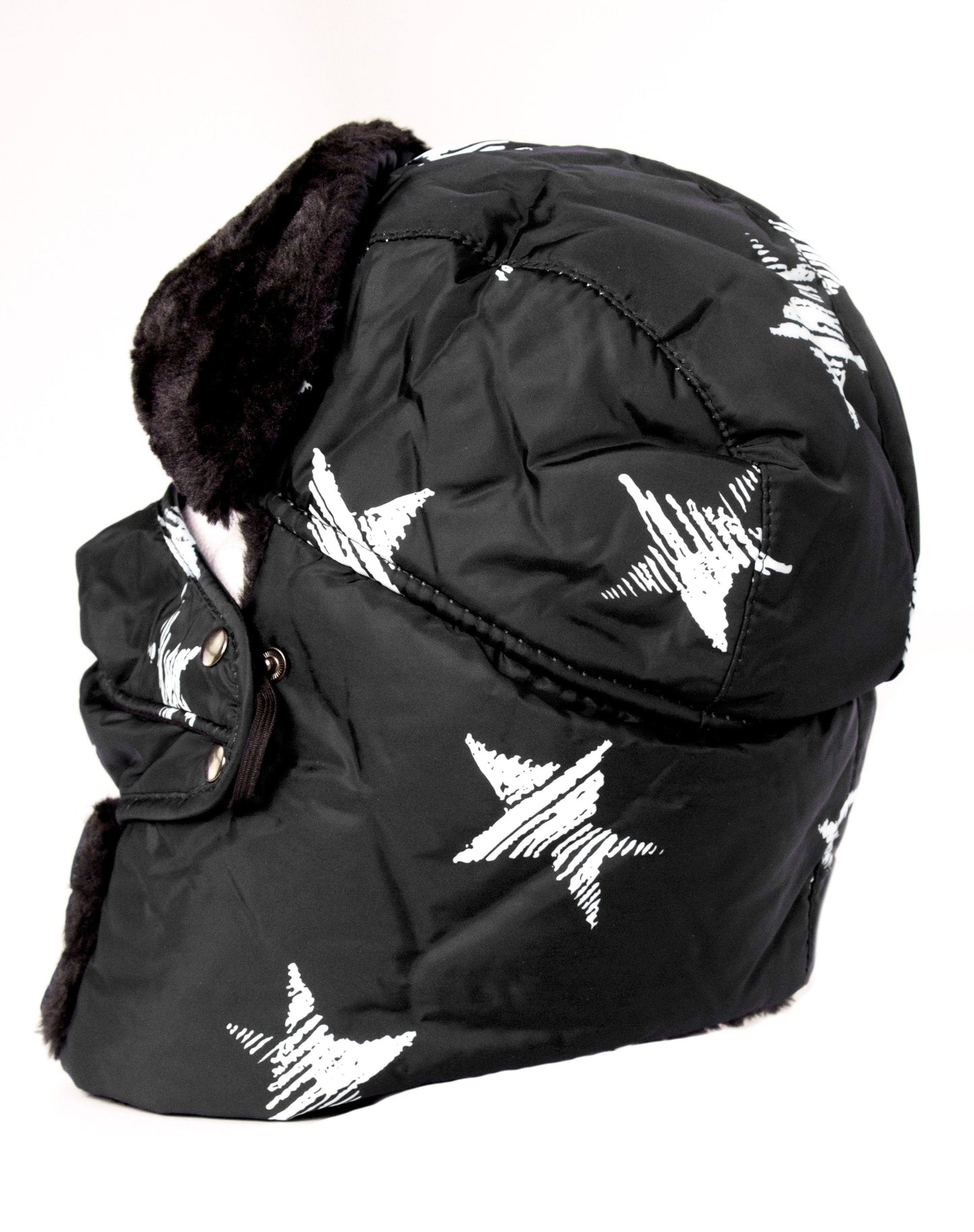 Sakkas Alex Ushanka Trapper Hat Removable Mask Faux Fur Winter Aviator Russian Hat, Windproof Cold Weather for Men & Women