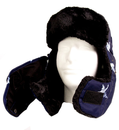 Sakkas Alex Ushanka Trapper Hat Removable Mask Faux Fur Winter Aviator Russian Hat, Windproof Cold Weather for Men & Women