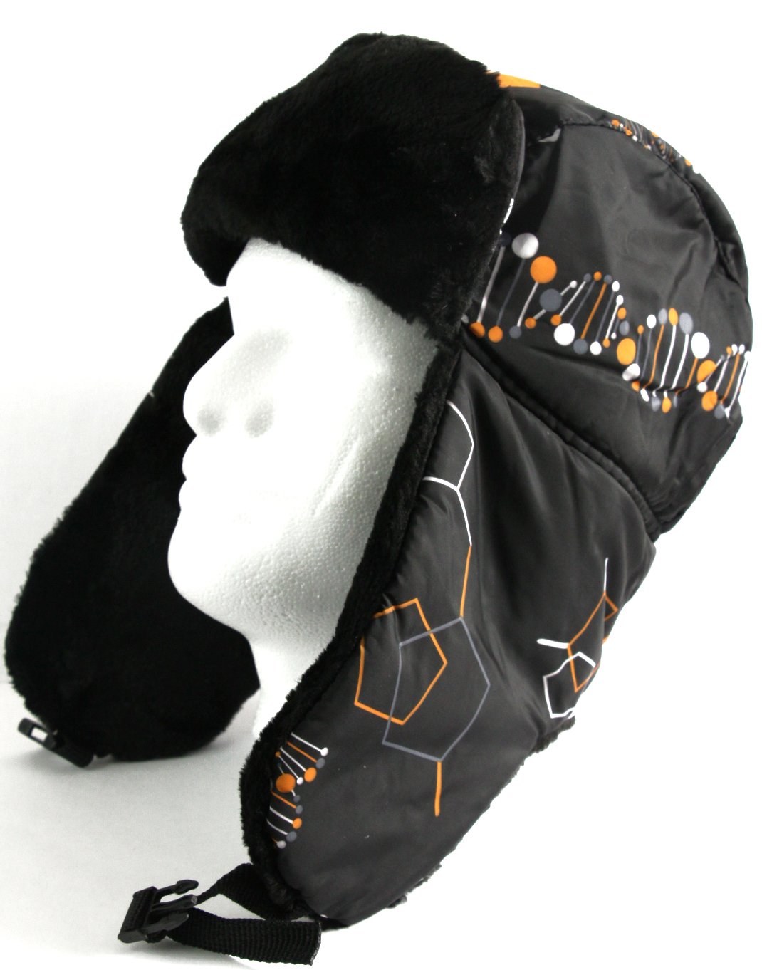 Sakkas Alex Ushanka Trapper Hat Removable Mask Faux Fur Winter Aviator Russian Hat, Windproof Cold Weather for Men & Women