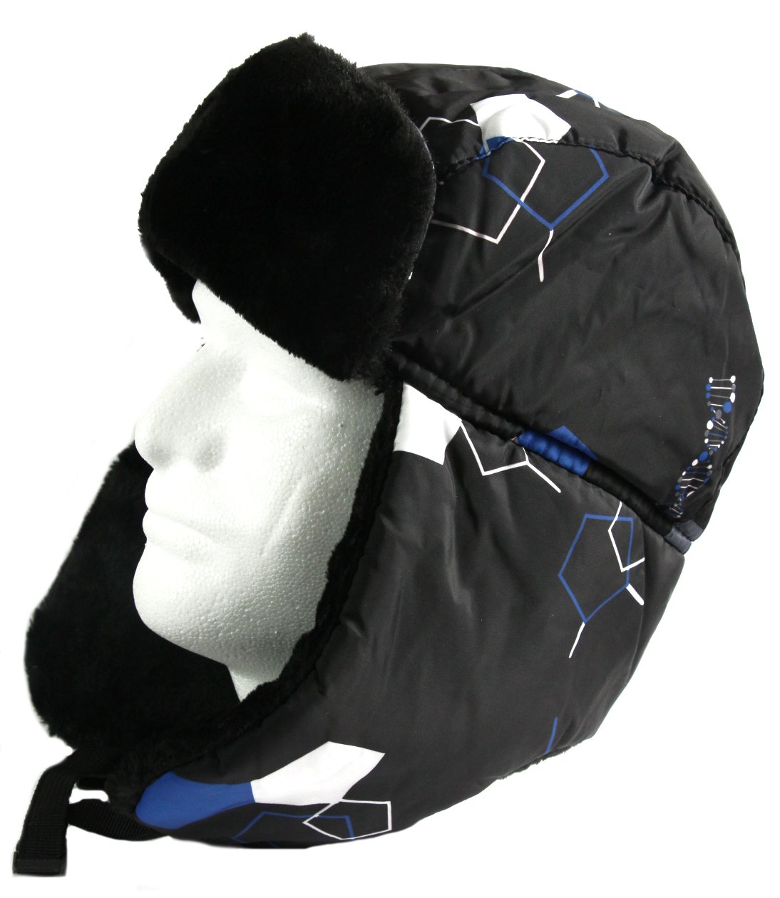 Sakkas Alex Ushanka Trapper Hat Removable Mask Faux Fur Winter Aviator Russian Hat, Windproof Cold Weather for Men & Women