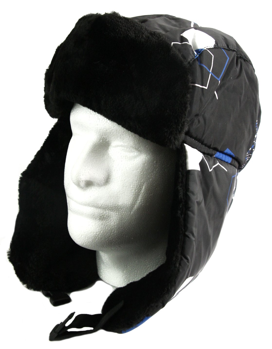 Sakkas Alex Ushanka Trapper Hat Removable Mask Faux Fur Winter Aviator Russian Hat, Windproof Cold Weather for Men & Women
