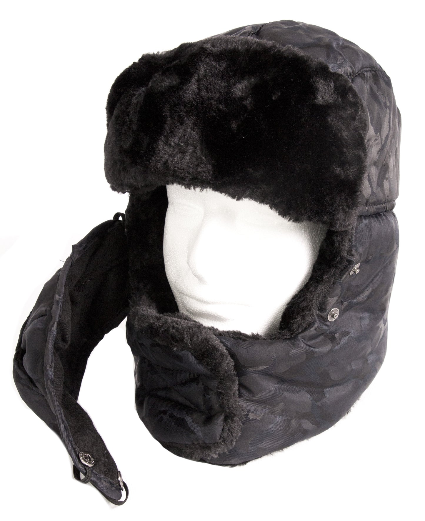 Sakkas Alex Ushanka Trapper Hat Removable Mask Faux Fur Winter Aviator Russian Hat, Windproof Cold Weather for Men & Women