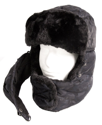 Sakkas Alex Ushanka Trapper Hat Removable Mask Faux Fur Winter Aviator Russian Hat, Windproof Cold Weather for Men & Women