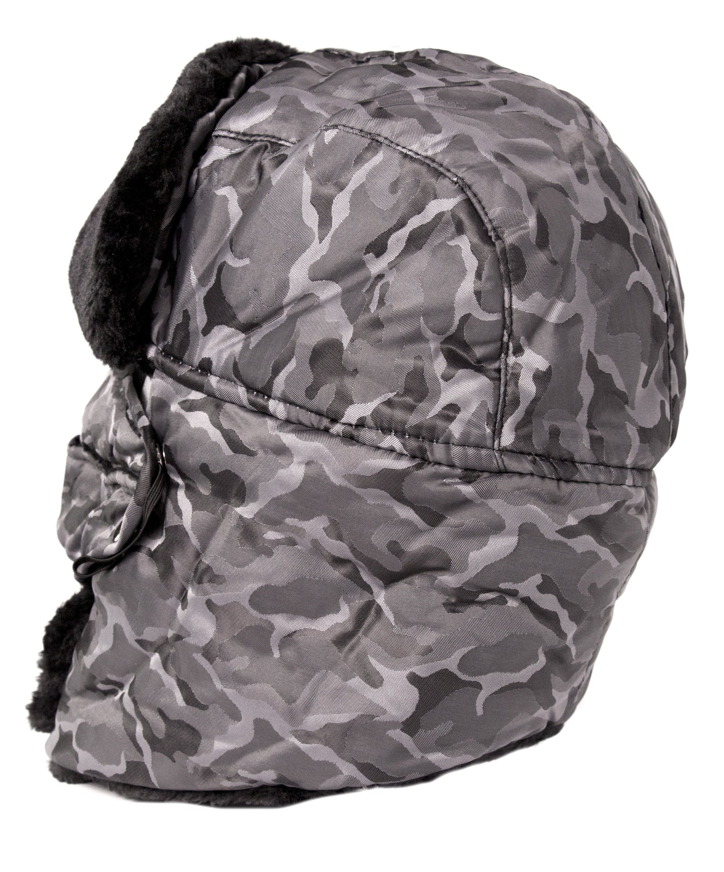 Sakkas Alex Ushanka Trapper Hat Removable Mask Faux Fur Winter Aviator Russian Hat, Windproof Cold Weather for Men & Women