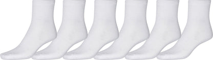 Sakkas Boy's Playful Pattern Assorted Crew Socks 6-Pack