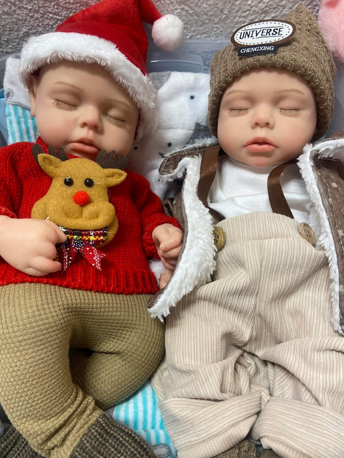Lance 16in boy Full Silicone Painted Hair Preemie approx TAT approx 15 days