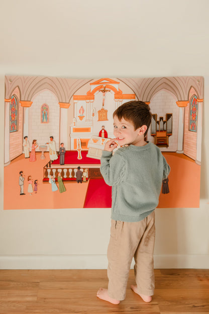 Pray & Play Church Story Board
