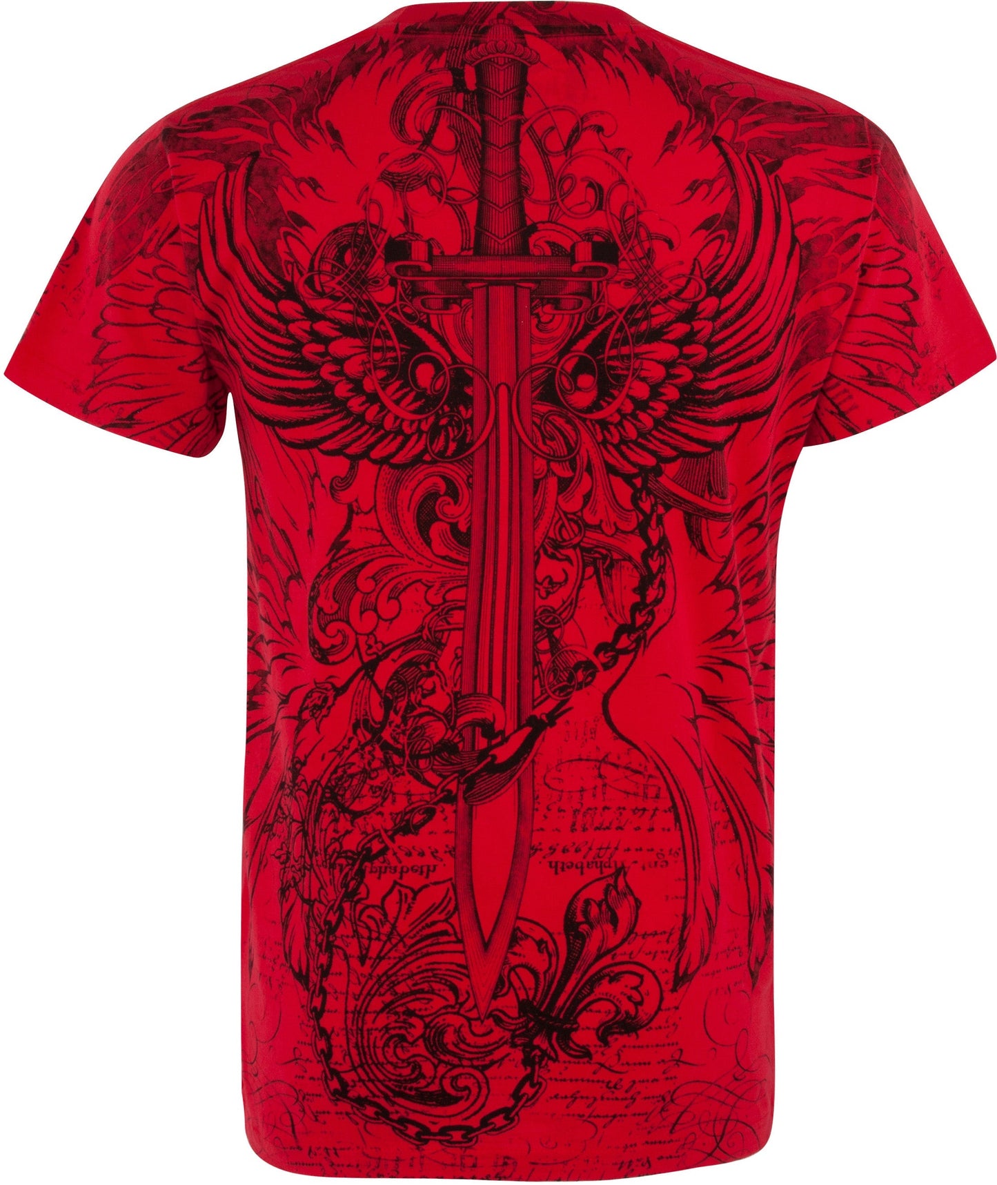 Sakkas Eagle,Sword and Chains Cotton Mens T-Shirt