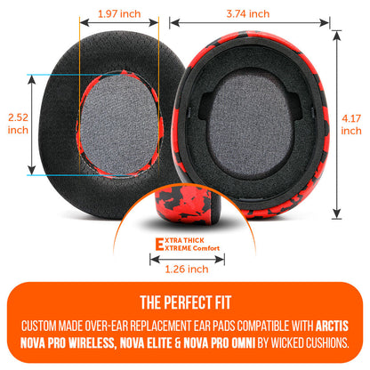 Arctis Nova Pro Wireless, Nova Elite & Nova Pro Omni Earpads - WC FreeZe Cooling Gel