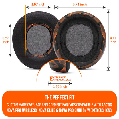 Arctis Nova Pro Wireless, Nova Elite & Nova Pro Omni Earpads - WC FreeZe Cooling Gel