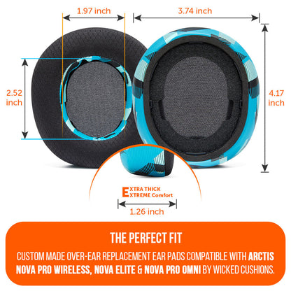 Arctis Nova Pro Wireless, Nova Elite & Nova Pro Omni Earpads - WC FreeZe Cooling Gel